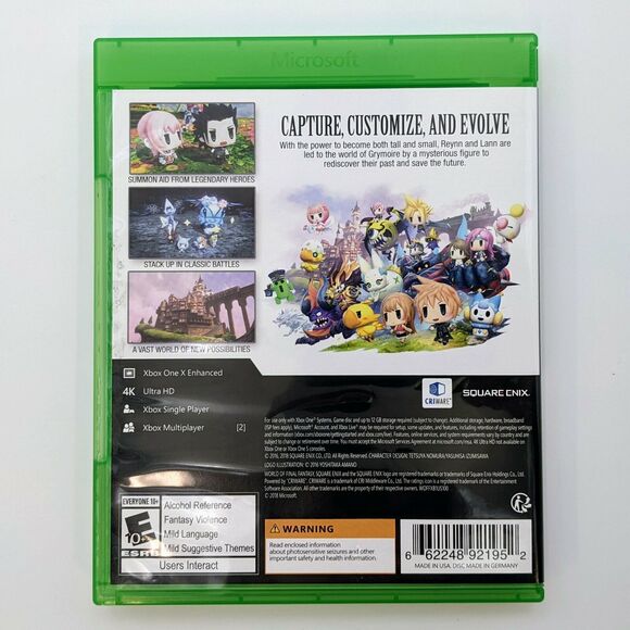 World of Final Fantasy Maxima (Xbox One) - Pre-Owned (Square Enix, 2018) - Picture 2 of 3